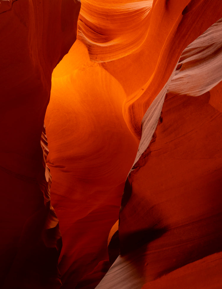 Glowing Passage in Antelope Canyon