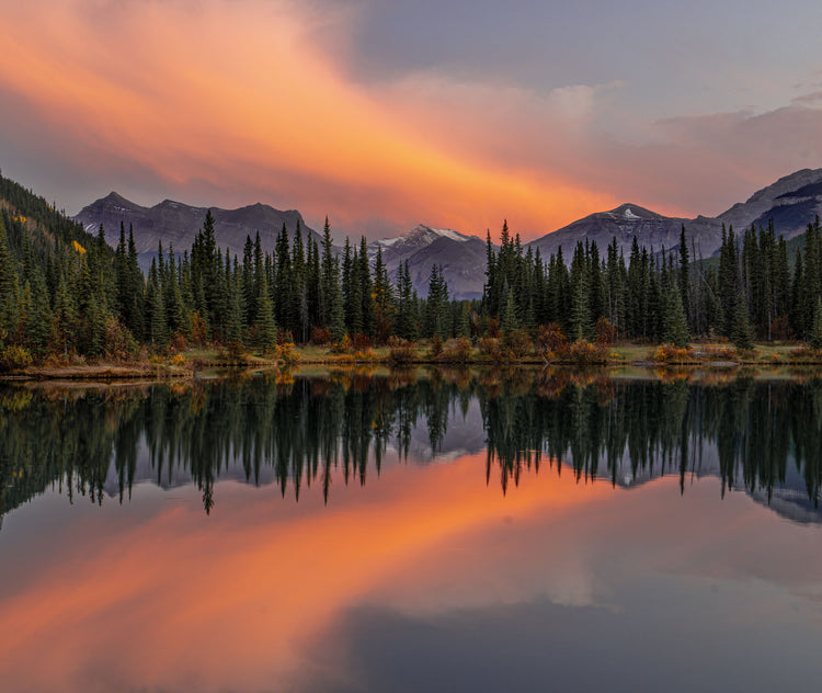 Lake Reflection Alberta Rockies 2 (AWARD WINNER)