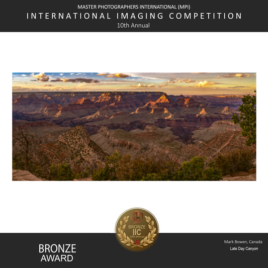 Award late day canyon