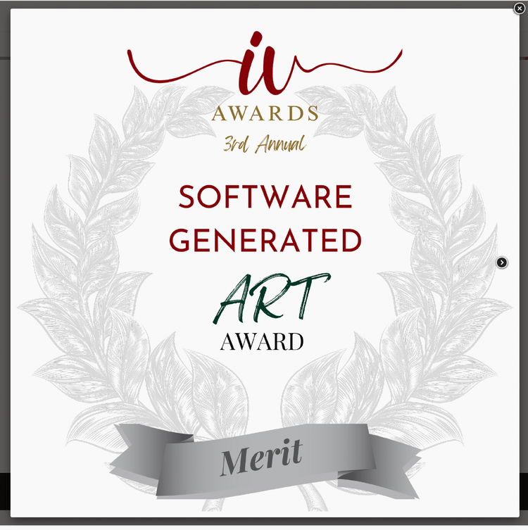 Award Softwear Generated Art