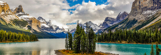 Spirit Island on Maligne Lake