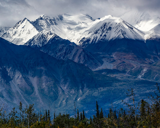 Storm-Lit Peaks of the North