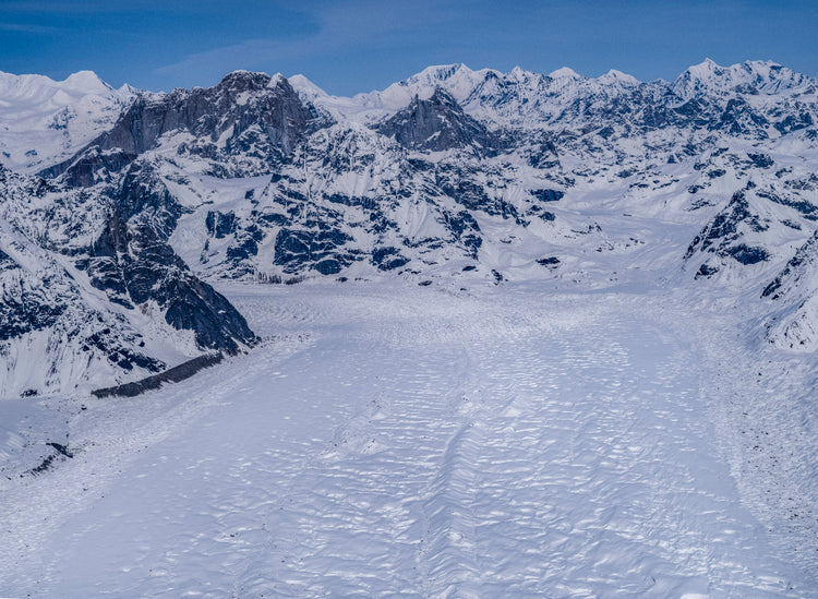 denali mountains glacier