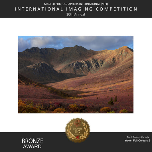 Award Yukon fall colours