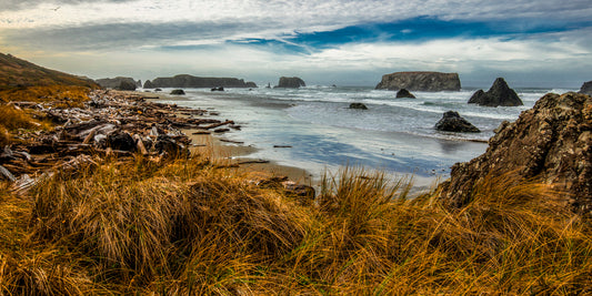Broken Seascape Sea Stack