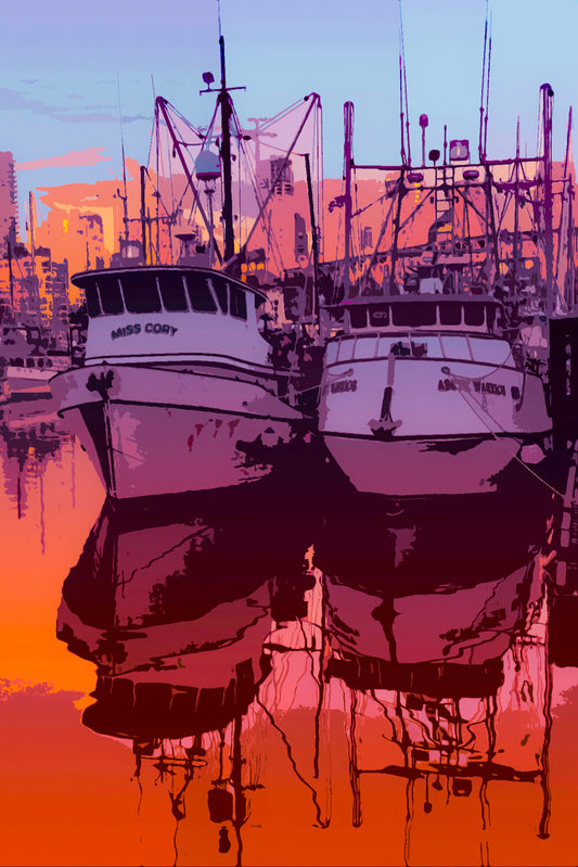 Evening Dock – Miss Cody & Co.