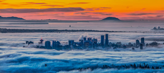 Vancouver Foggy Sunrise
