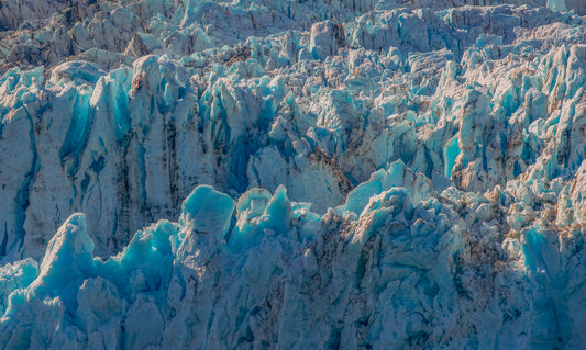 Fractured Waves of Ancient Ice
