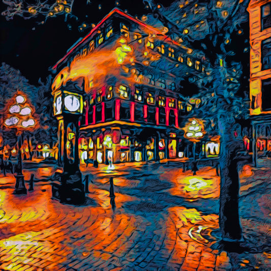 Gastown Glow – Painted in Light