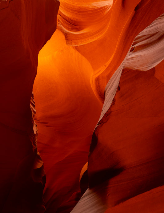 Glowing Passage in Antelope Canyon