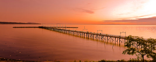 Golden Hour at the Pier