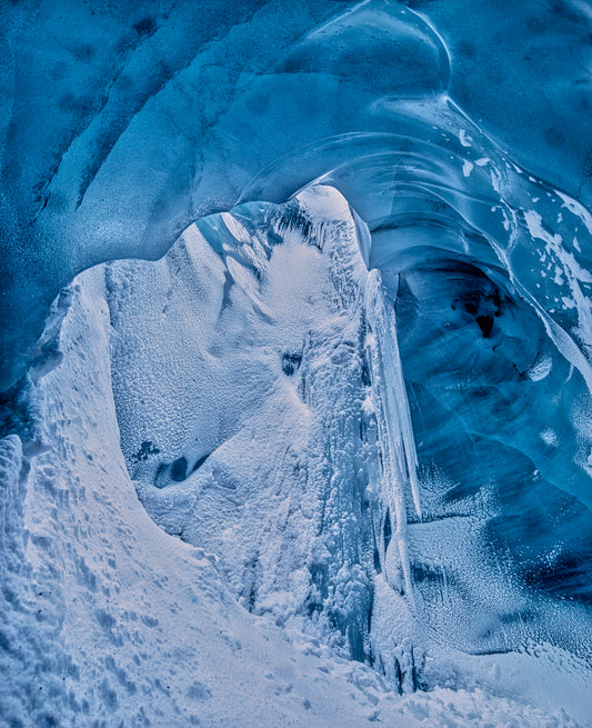 Ice Cave Climb In 1