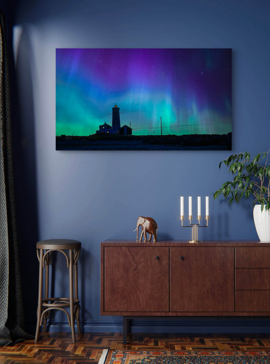 Icelandic Lighthouse Light Show