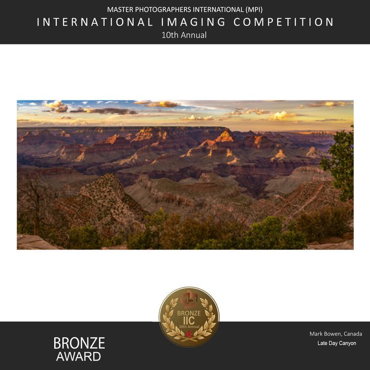 Award late day canyon