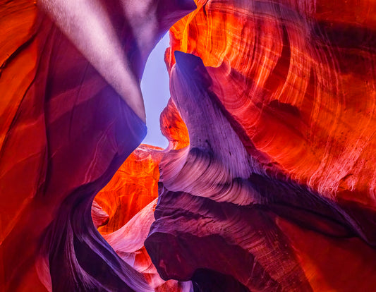 Light and Shadow in Antelope Canyon