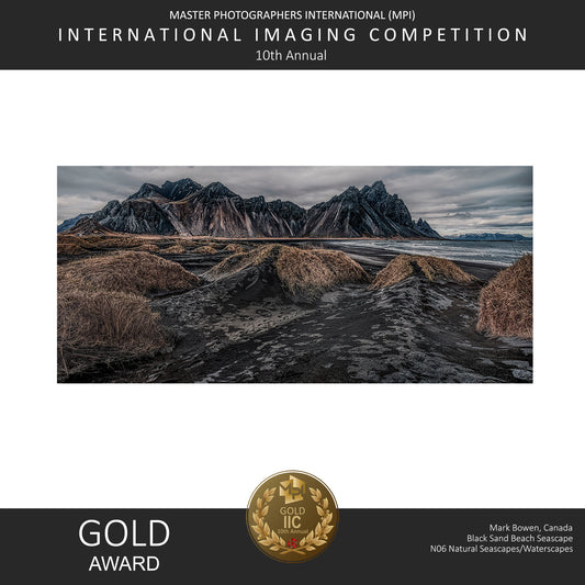 Award black sand beach
