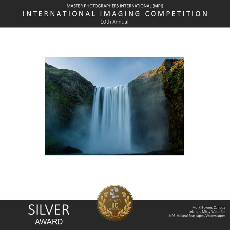 Award Misty waterfall