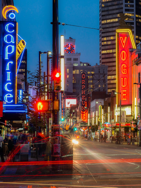 Neon Pulse – Granville After Dark