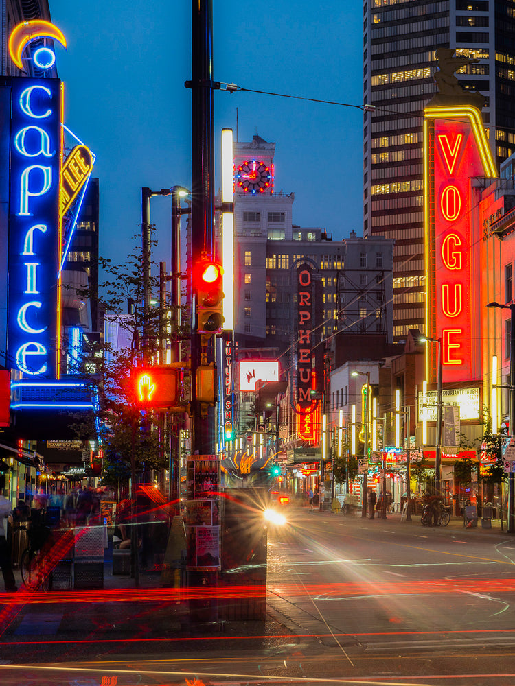 Neon Pulse – Granville After Dark
