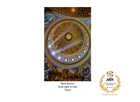 Award Gods light in Italy