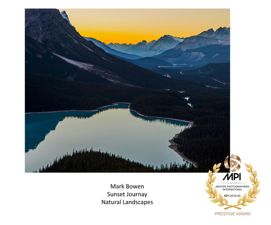 Award sunset journey