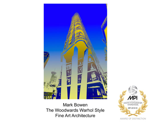 Award Woodwards Warhol Style