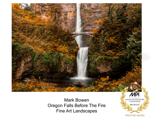 Award Oregon Falls before the fire