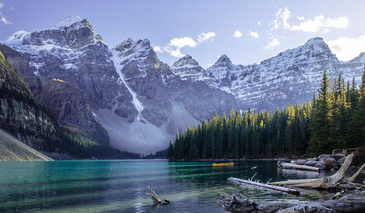 Sunrise Reflections at Moraine Lake