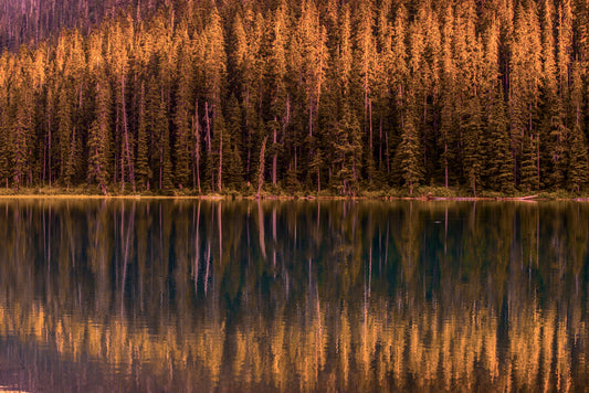 Sunset At Lake