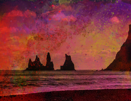 Twilight Tides – Reynisdrangar Dreamscape