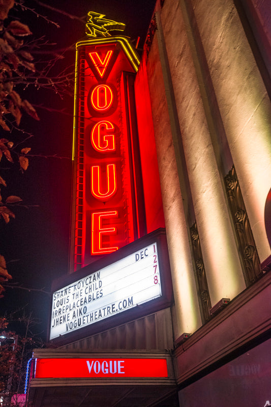 Vogue Lights – City in Red