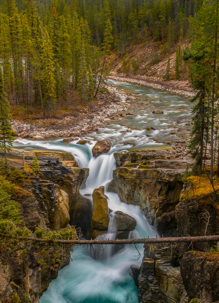 Rockies waterfall