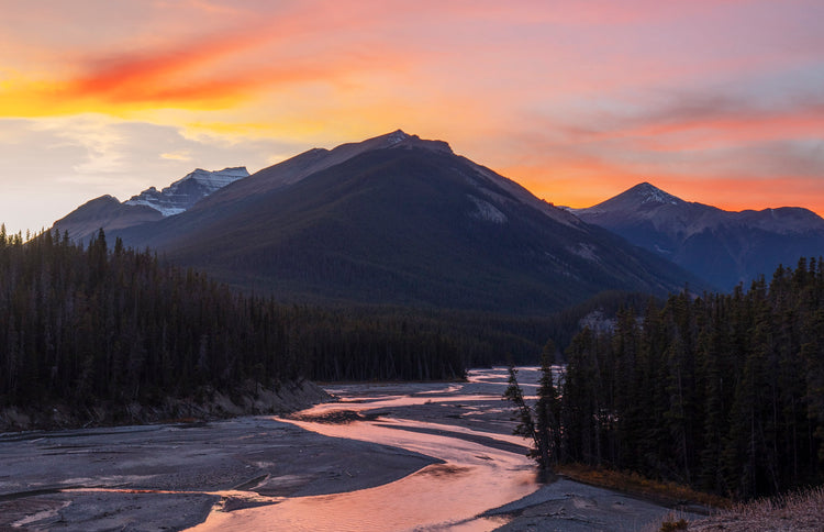 Rockies sunset
