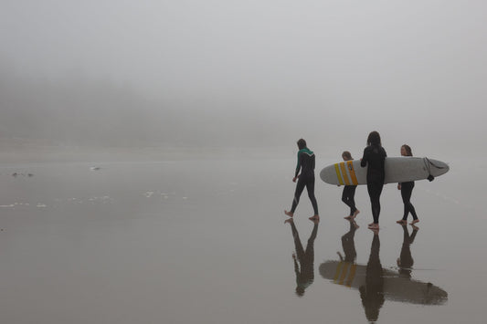 The Family That Surfs Together