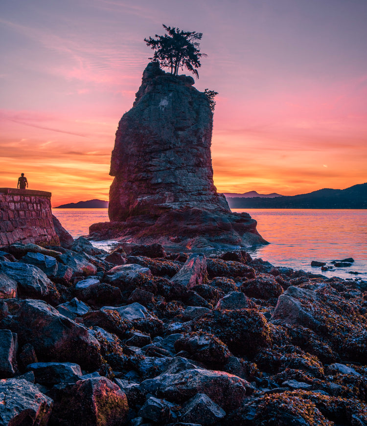 Rocky seashore