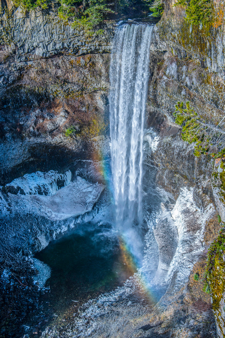waterfall rainbow