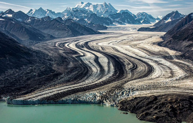 Yukon mountains glacier 11