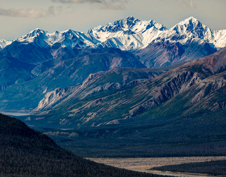 Yukon mountains glacier